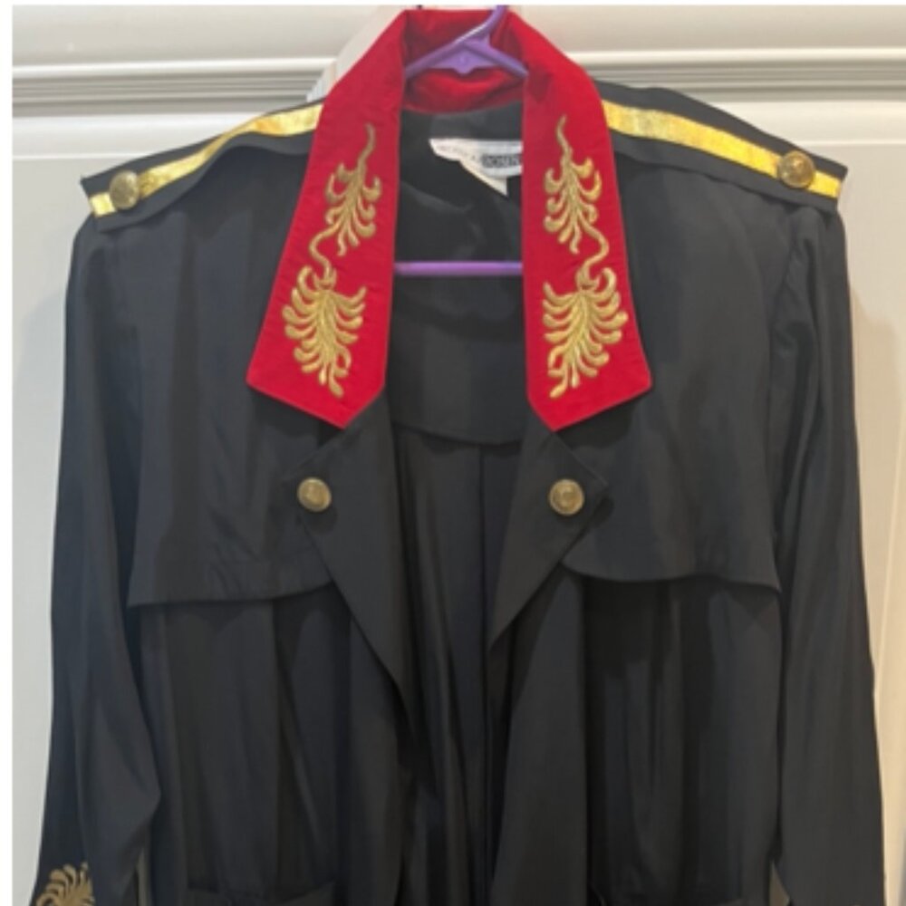 Blossom Rosen Trench Coat